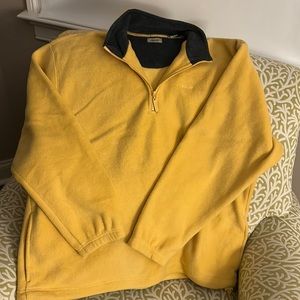 Izod Men’s Quarter Zip Fleece Pullover XL